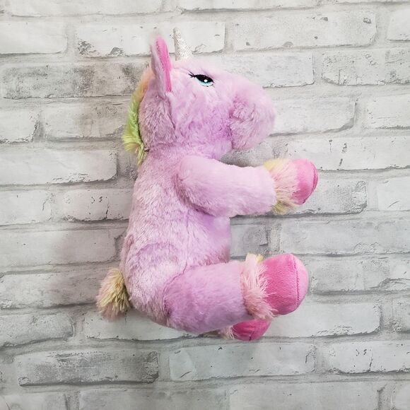 Soft Cuddly Purple Unicorn Plush - Picture 4 of 4